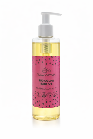 SugaGlow Body Oil 200ml (Marshmallow Fluff)